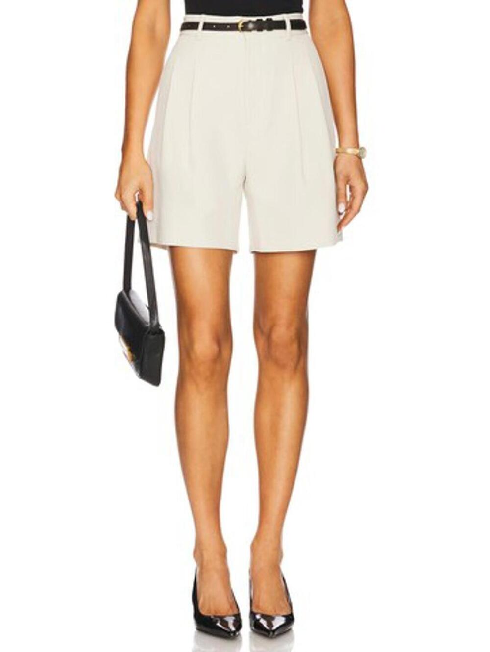 Elodie the Label Daniella Shorts in Light Taupe